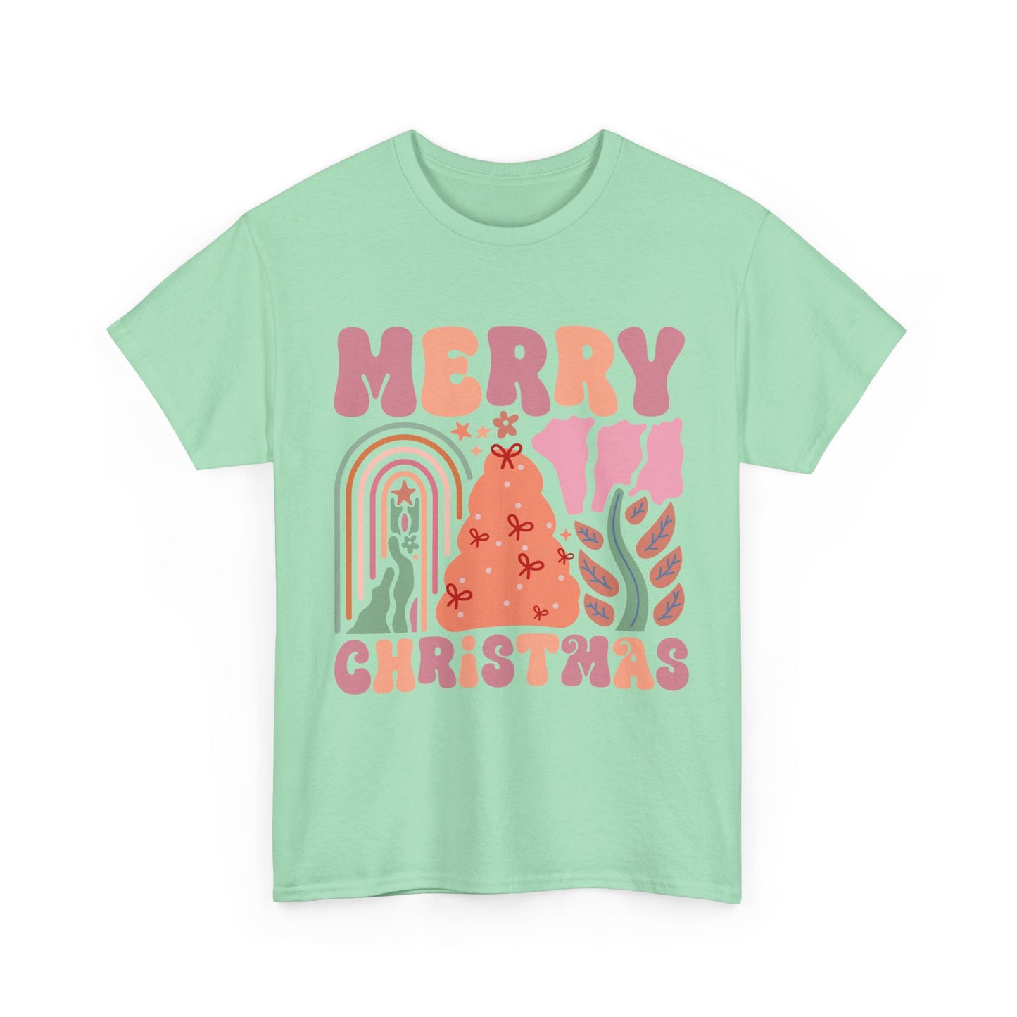 Boho Style Merry Christmas Tee - Unisex Tee