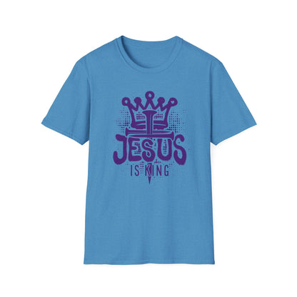 Graffiti Cross Unisex T-Shirt - Jesus is King