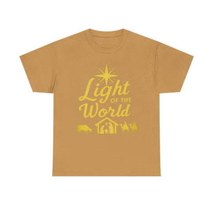 Christmas Nativity Unisex Tee - LIGHT OF THE WORLD