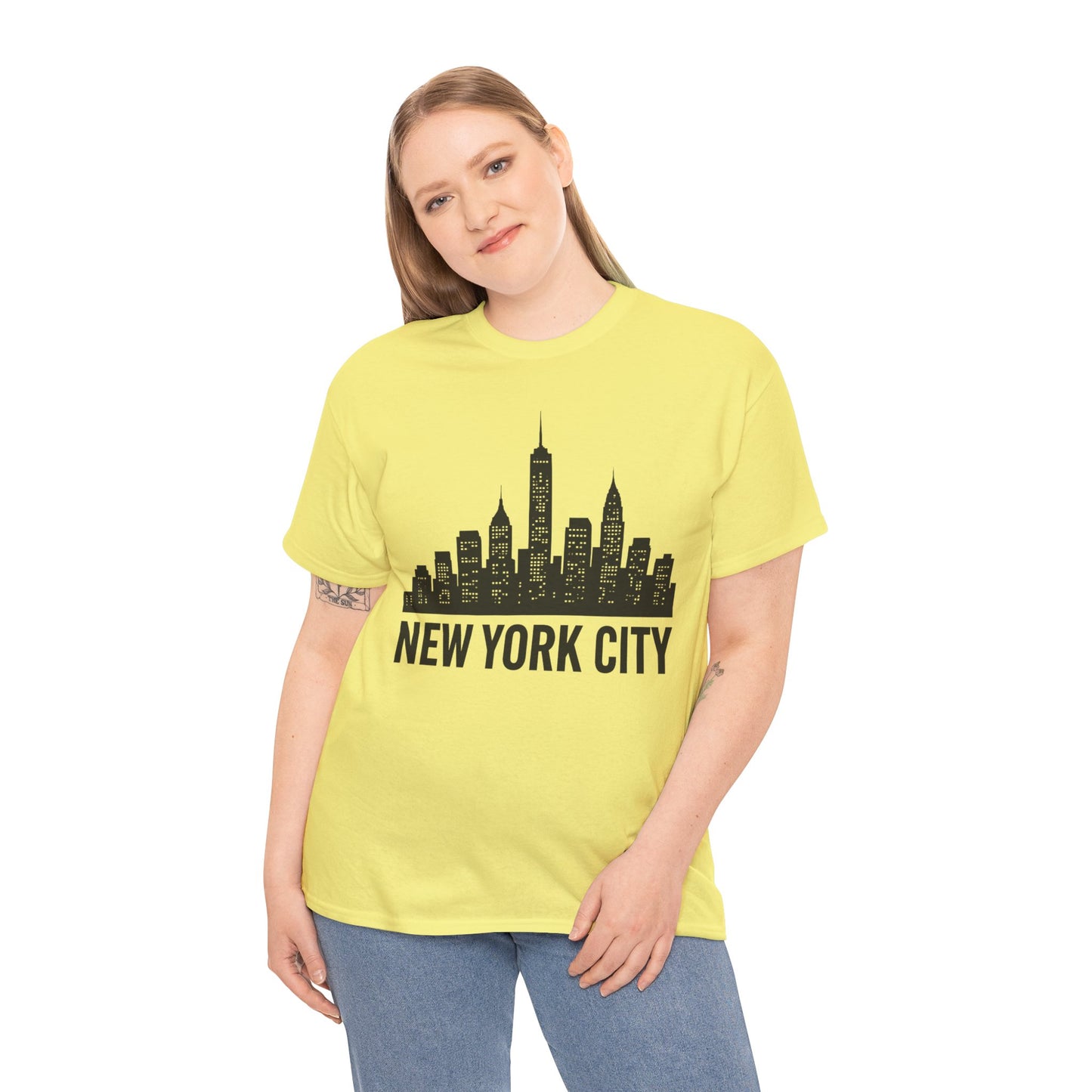 New York City Skyline T-Shirt — NYC Skyline Silhouette Tee