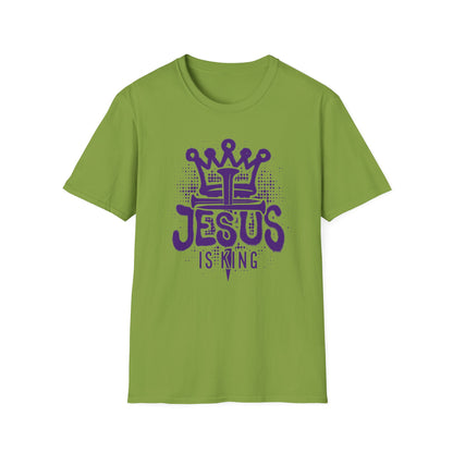 Graffiti Cross Unisex T-Shirt - Jesus is King