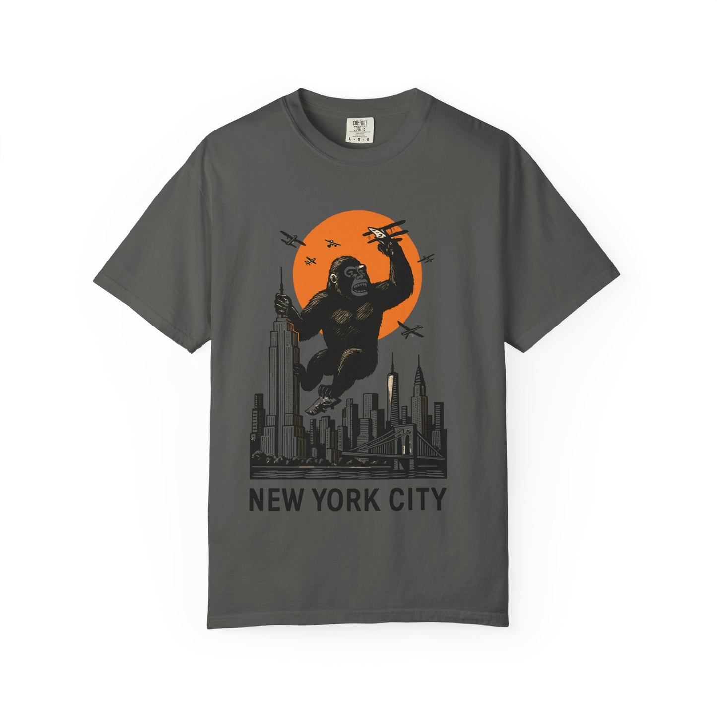 New York King Kong Skyline T-Shirt