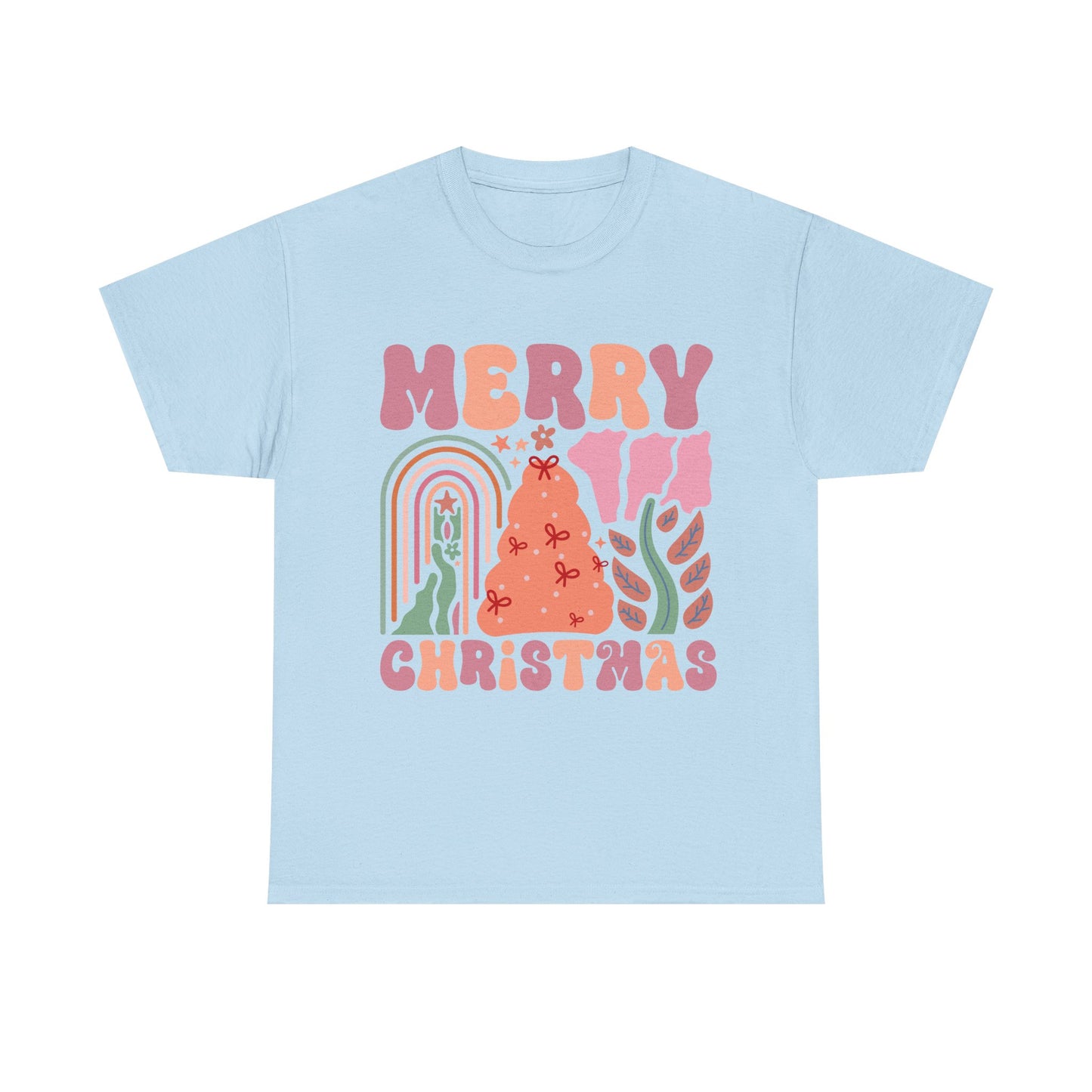 Boho Style Merry Christmas Tee - Unisex Tee