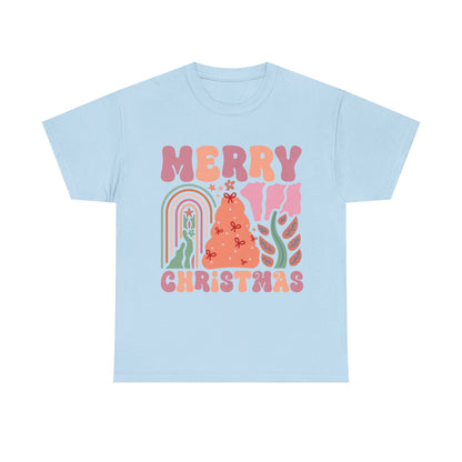 Boho Style Merry Christmas Tee - Unisex Tee