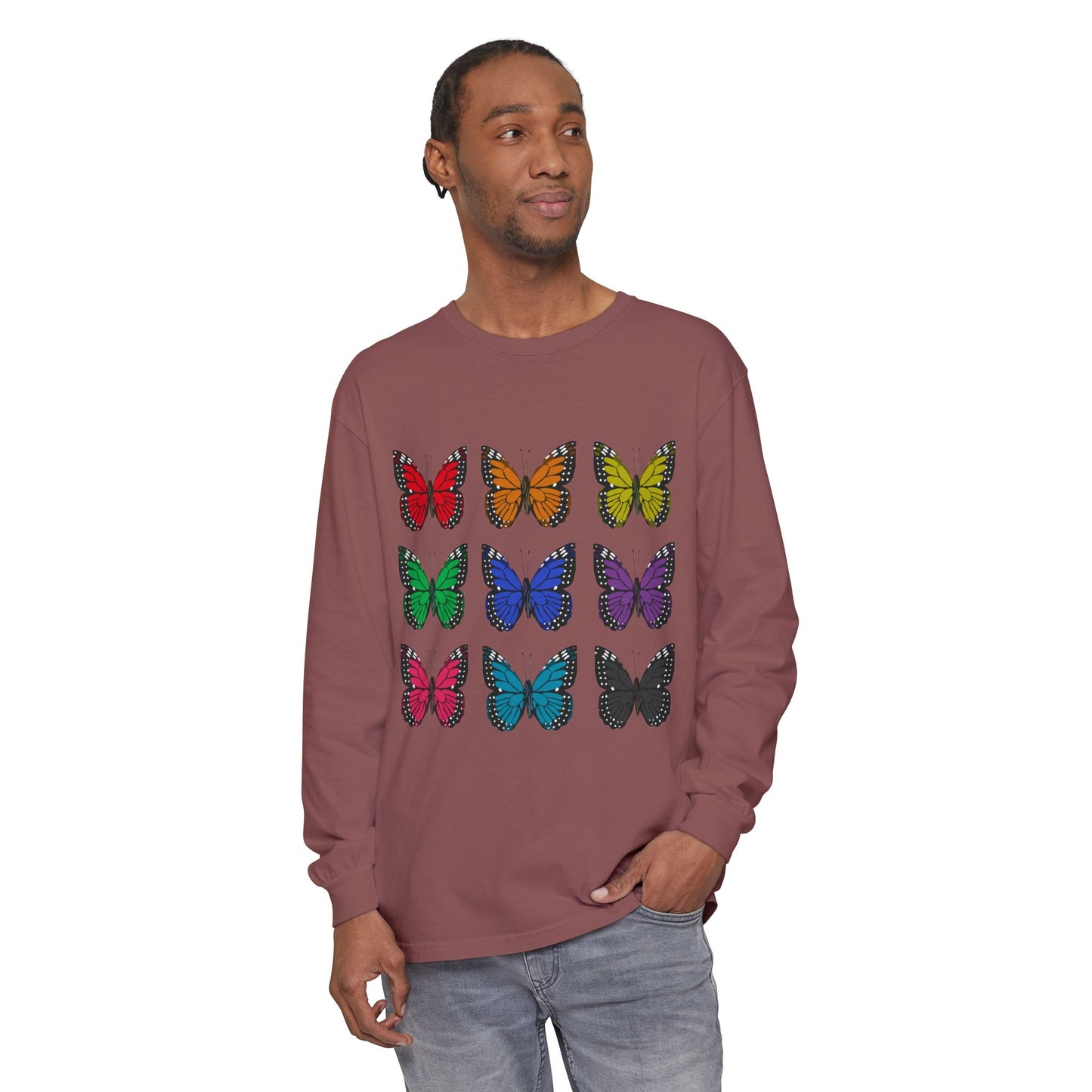 Butterfly Long Sleeve T-Shirt - Winter Collection