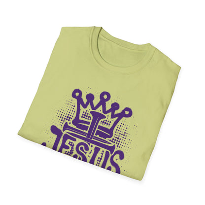 Graffiti Cross Unisex T-Shirt - Jesus is King