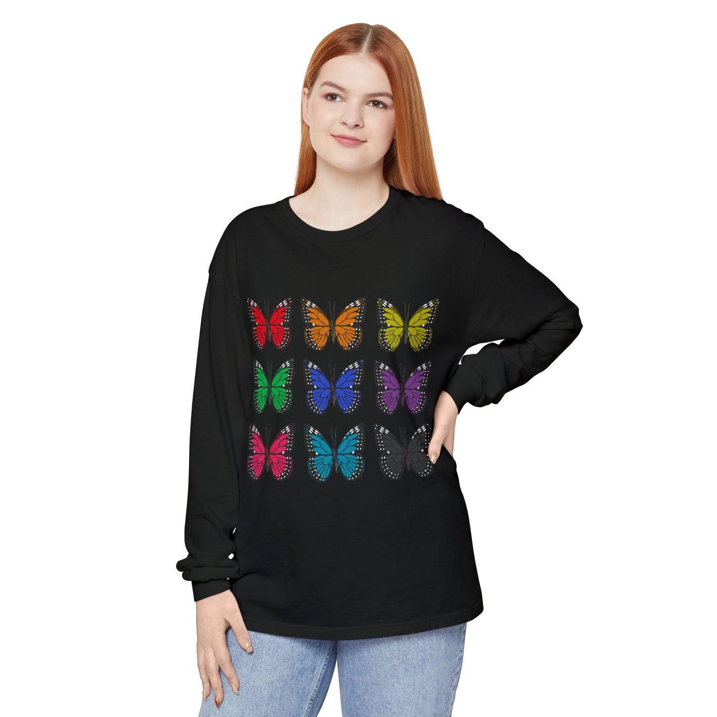 Butterfly Long Sleeve T-Shirt - Winter Collection
